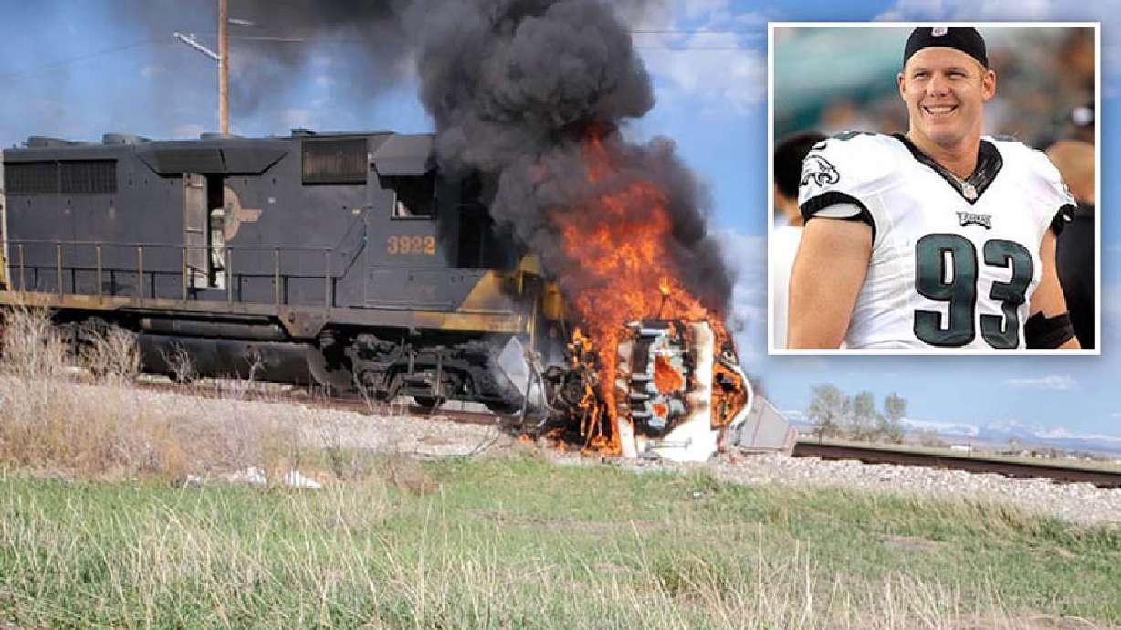 Brandon Bair, 36, is one of 16 people named as Carnegie heroes after saving a man in a fiery crash last year.