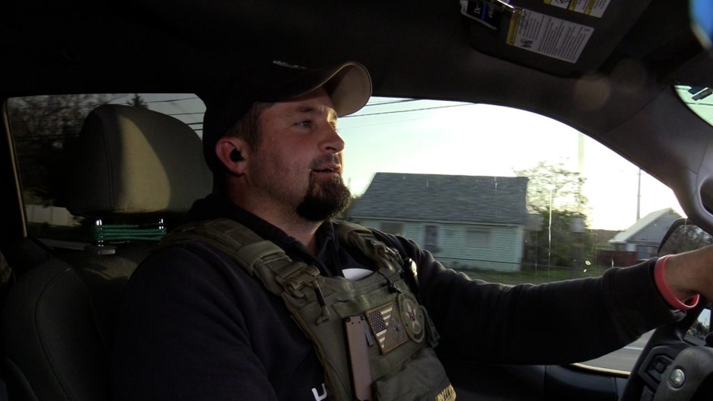 Nick Chournos, Utah’s supervisory deputy U.S. marshal, talks about working with Utah’s Violent Fugitive Apprehension Strike Team in May 2022.