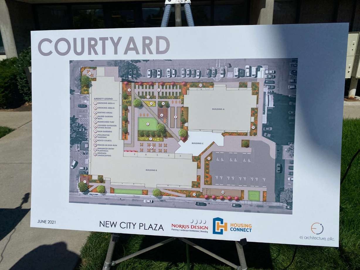 County High Rise and New City Plaza are being updated to make nearly 300 affordable housing units available to Salt Lake seniors.