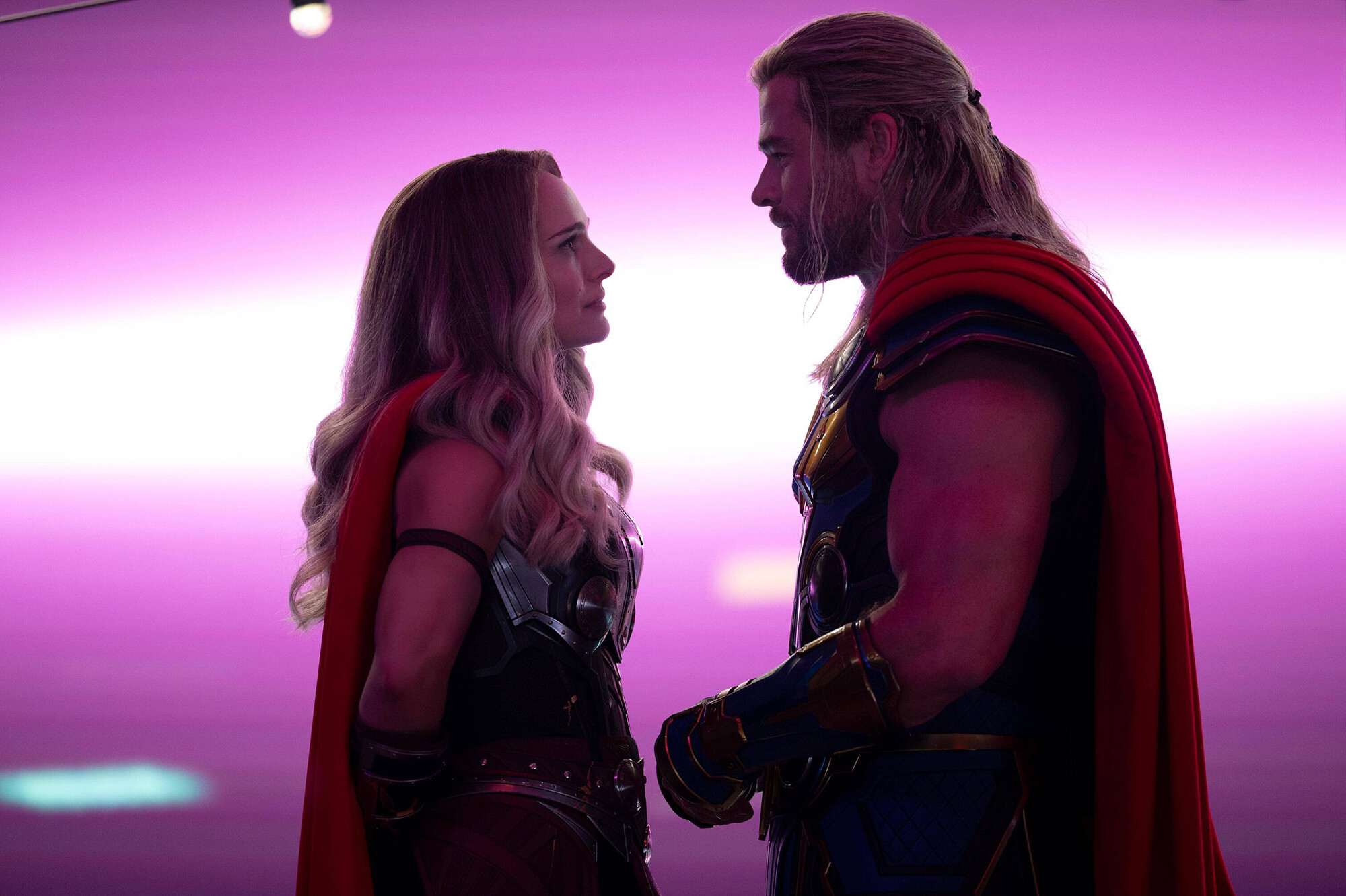 Natalie Portman and Chris Hemsworth star in 'Thor: Love and Thunder,' which opens this weekend in theaters.