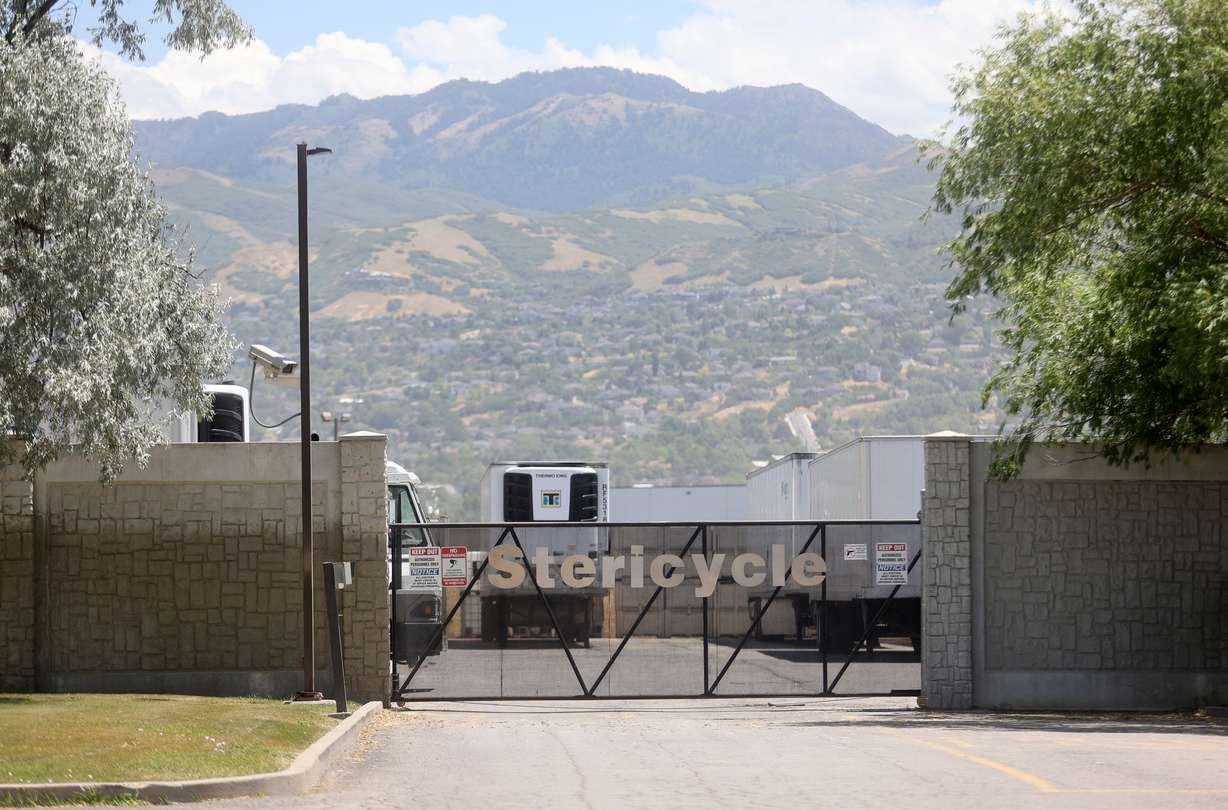 Stericycle is pictured in North Salt Lake on Wednesday. After a tumultuous 33-year history that included significant fines from the Utah Division of Air Quality and U.S. Environmental Protection Agency as well as a failed relocation to Tooele County, Stericycle is ending its waste incineration operations in North Salt Lake.