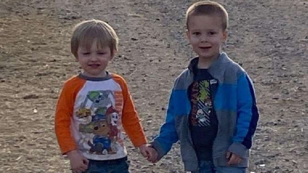 Odin Jeffrey Ratliff and Hunter Charlie Jackson, both 3 years old, were hit and killed by a car that crashed into the corral they were playing in in Eagle Mountain on May 2. The driver of that car has been charged with two counts of manslaughter.