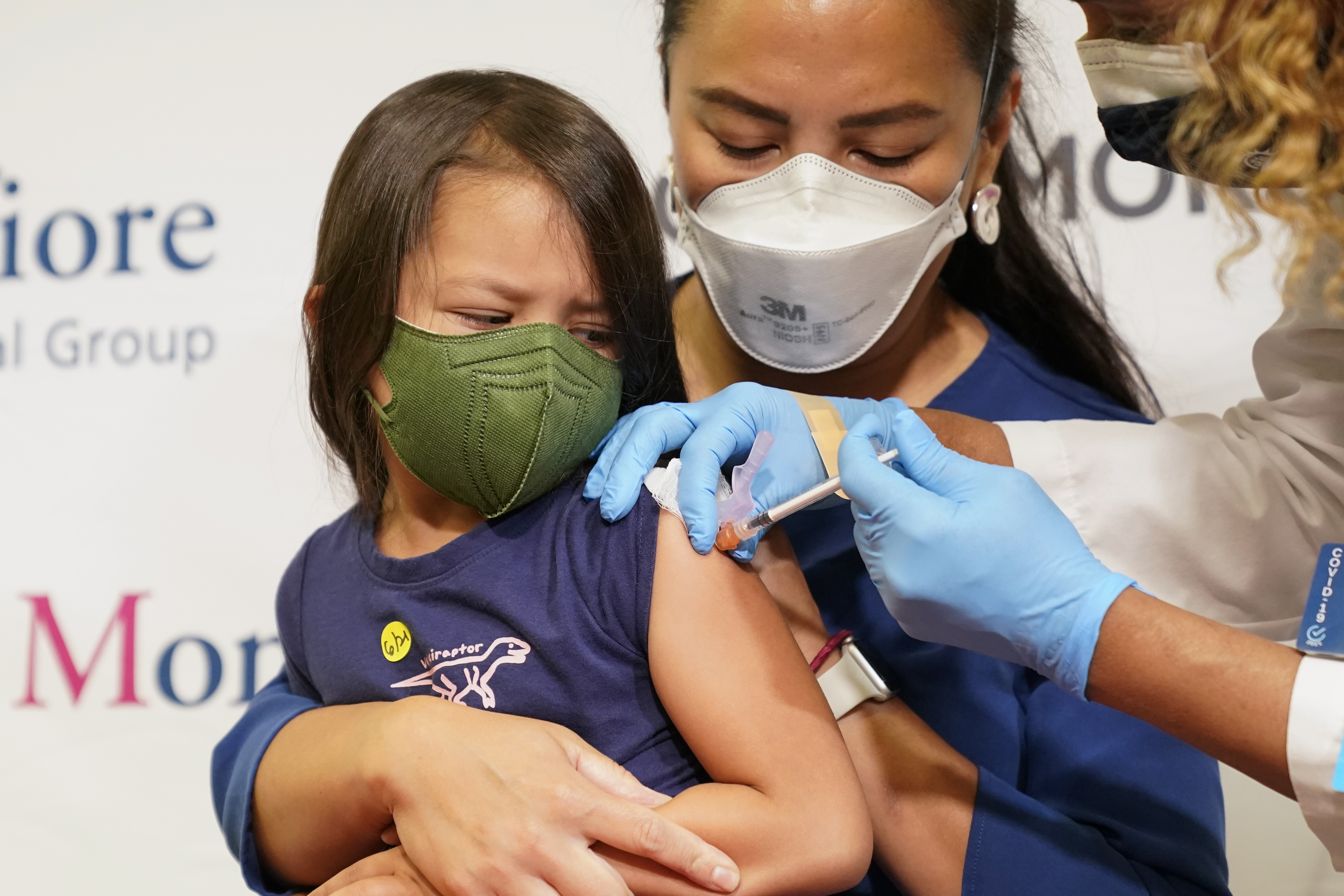 Nearly 300,000 children under 5 have received a COVID-19 shot in the two weeks since they've been available, with the White House saying the slow pace of vaccinating the eligible population of about 18 million kids was expected. 