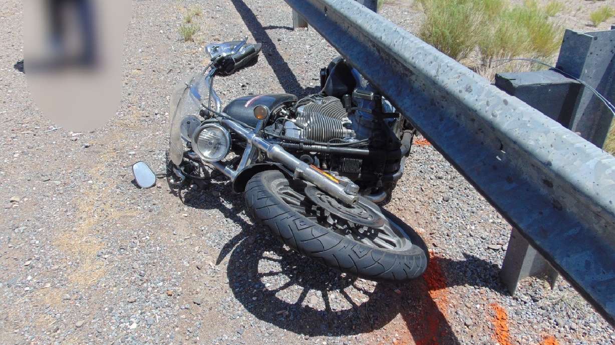 A female motorcyclist was killed after hitting a guardrail Friday afternoon on state Route 20 in Cedar City on Friday, July 8. Police on Friday released her name and those of four other people killed in crashes across Utah since last week.
