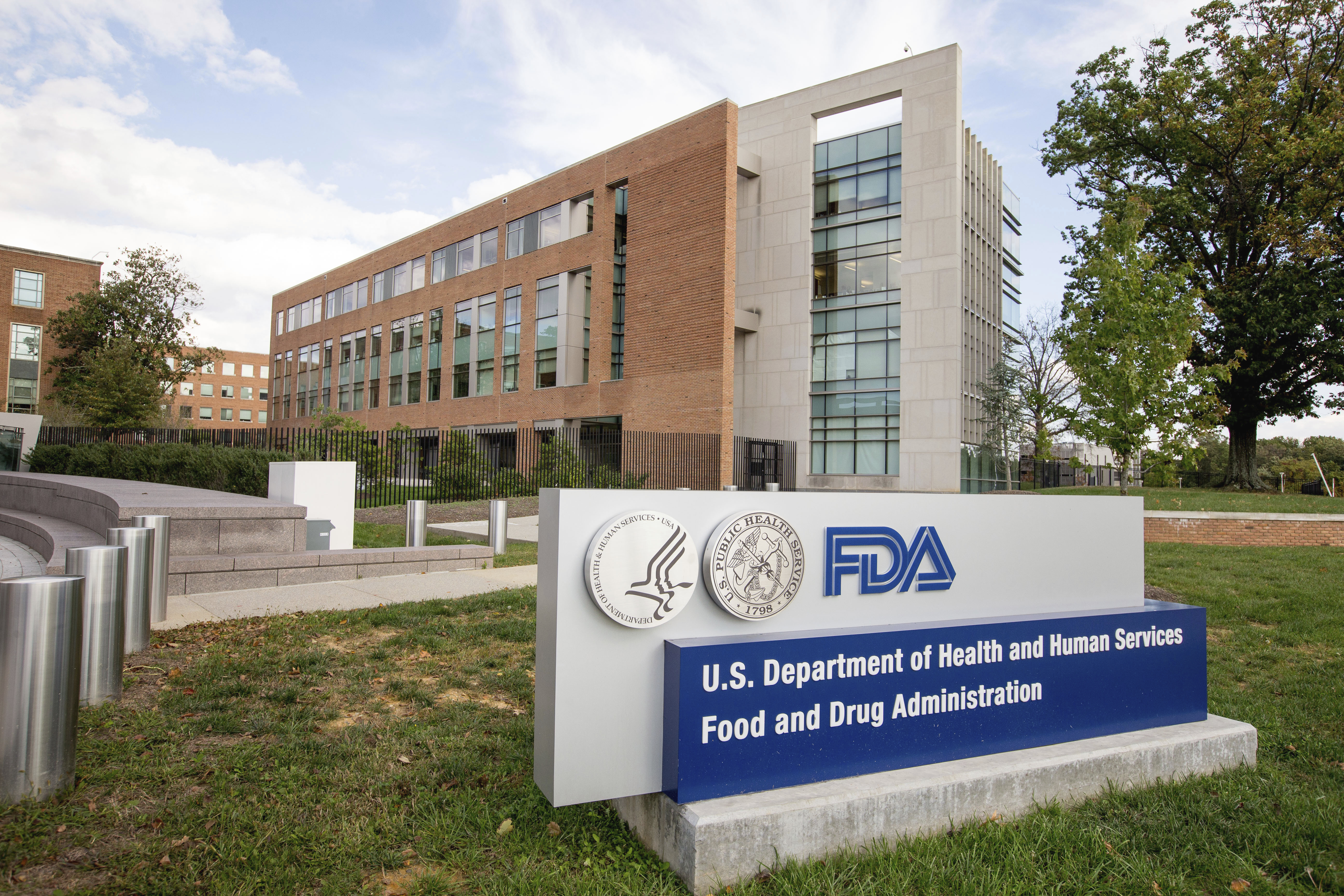 The U.S. Food and Drug Administration campus in Silver Spring, Md., is photographed on Oct. 14, 2015.