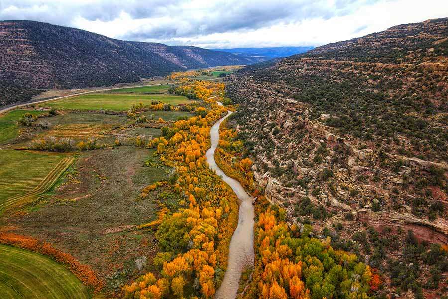 Skyrider Wilderness Ranch is located at the base of the Uinta Mountains, outside Tabiona, in Duchesne County.