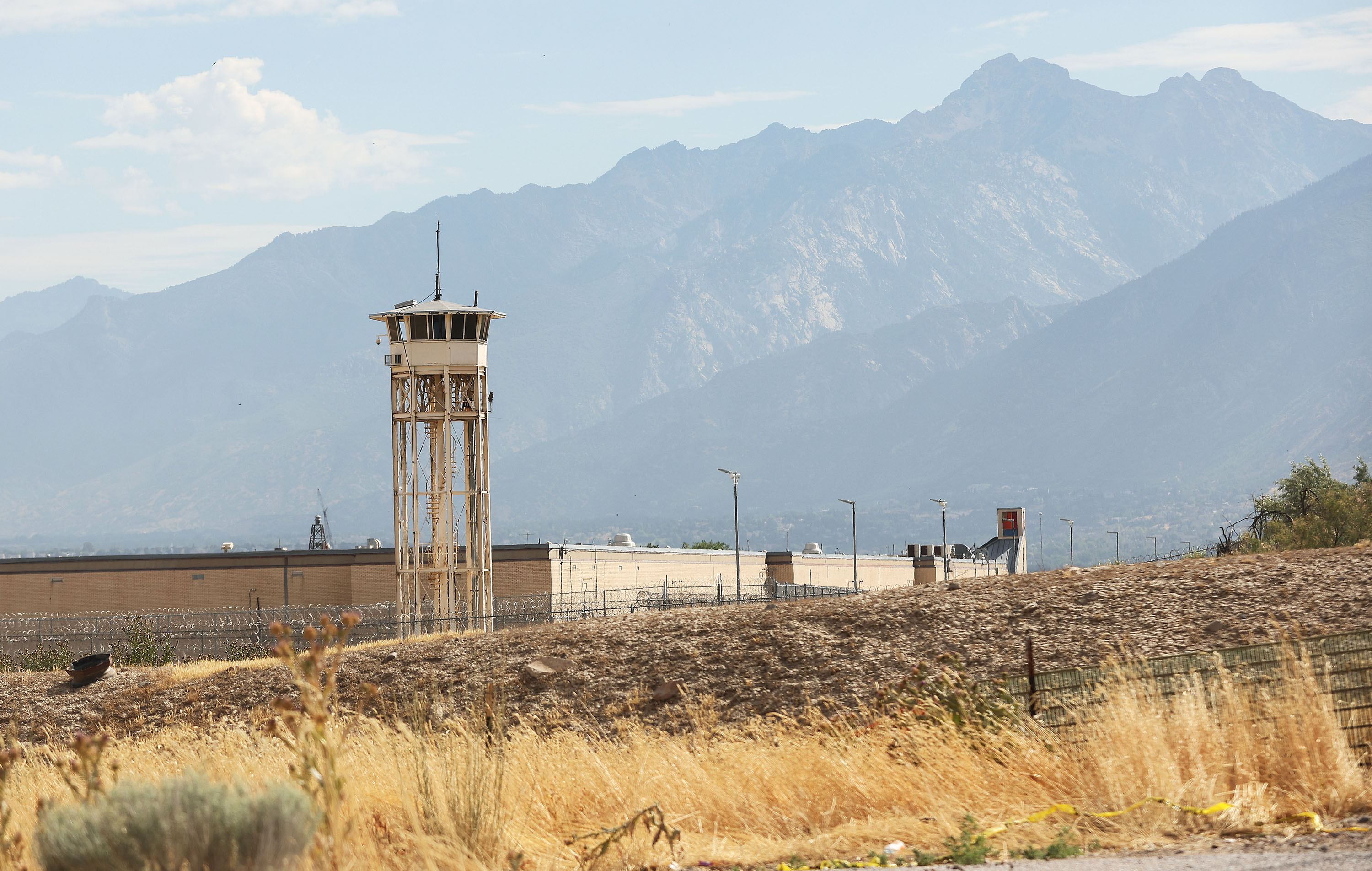 The Utah State Prison in Draper is pictured on Tuesday. Lincoln Property Co., Colmena Group and Wadsworth Development Group have been named as developers of the first phase of The Point, which will be built on the prison site.