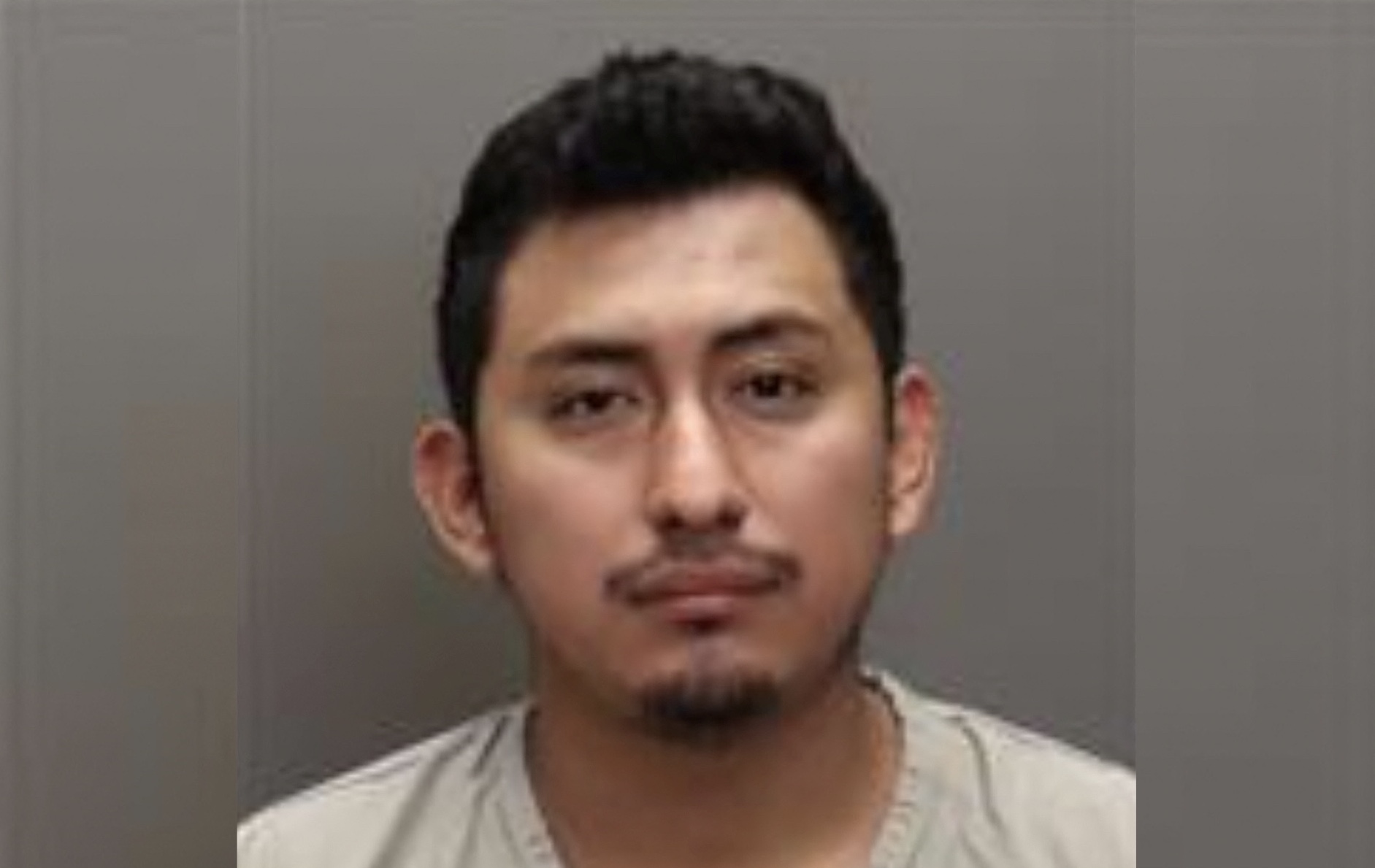 Gerson Fuentes poses for a booking photo at the Franklin County Corrections Center in Columbus, Ohio, on Wednesday. He has been charged with raping a 10-year-old girl who later traveled to neighboring Indiana for an abortion, a case that President Joe Biden highlighted in criticizing a U.S. Supreme Court decision eliminating a nationwide right to abortion.