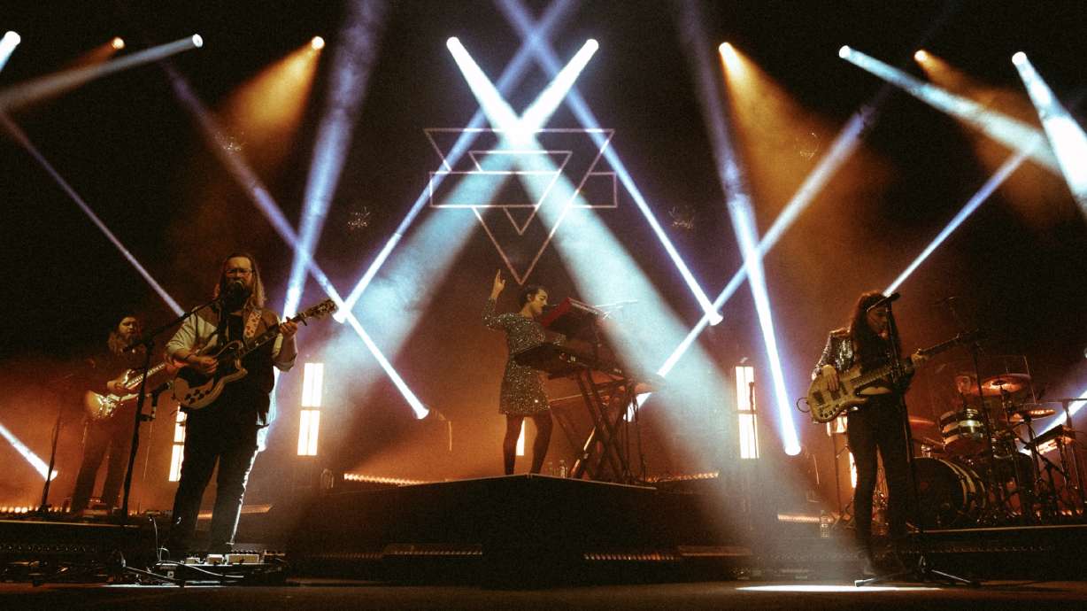 The North Carolina-based band Rainbow Kitten Surprise was scheduled to headline the first 2022 Twilight Concert Series show in Salt Lake City on Thursday, but the band canceled the show Thursday and its other shows scheduled in July and August.