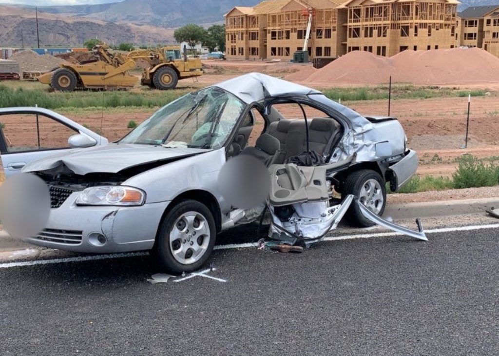 One person was killed and two others injured in a car crash on state Route 118 and 1500 South in Richfield Friday afternoon, according to the Utah Highway Patrol.