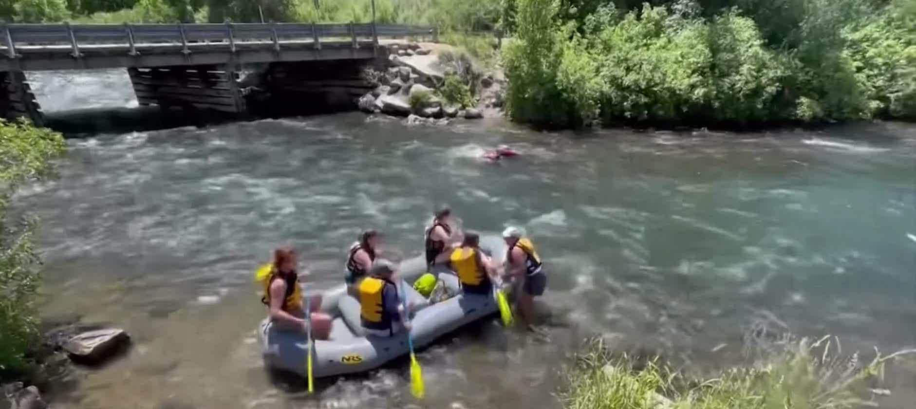 Salt Lake City teen saves a drowning woman in the Provo River