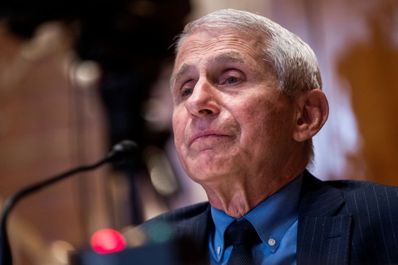 Dr. Anthony Fauci, director of the National Institute of Allergy and Infectious Diseases, testifies during a hearing to examine proposed budget estimates for fiscal year 2023 for the National Institutes of Health on Capitol Hill on May 17.Fauci told Politico on Monday that he will retire by the end of Biden's presidential term.