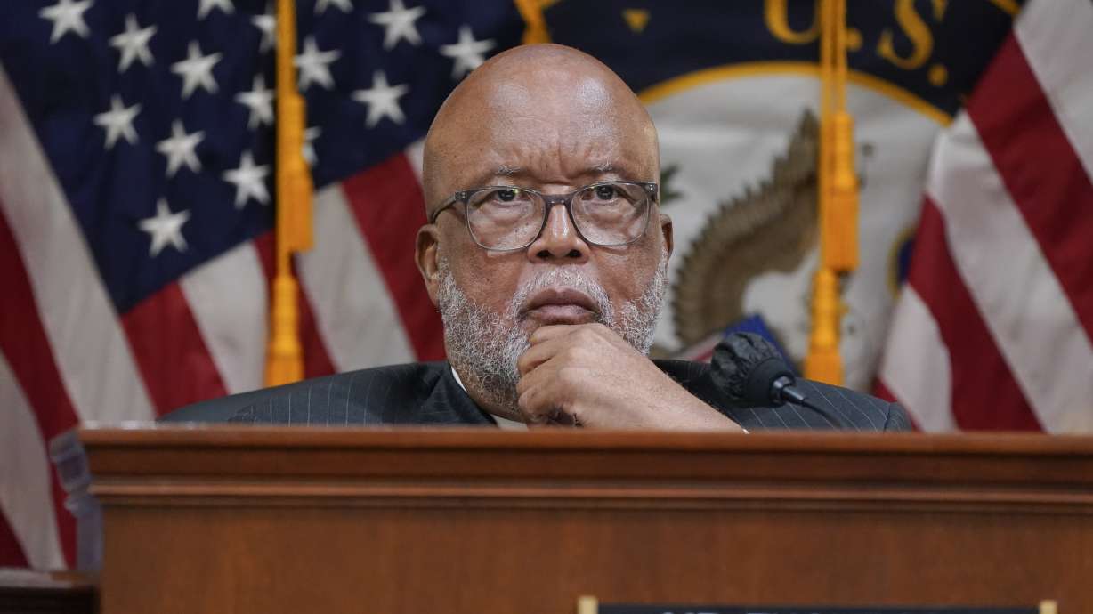 Chairman Bennie Thompson, D-Miss., listens as the House select committee investigating the Jan. 6 attack on the U.S. Capitol holds a hearing at the Capitol in Washington, July 12.