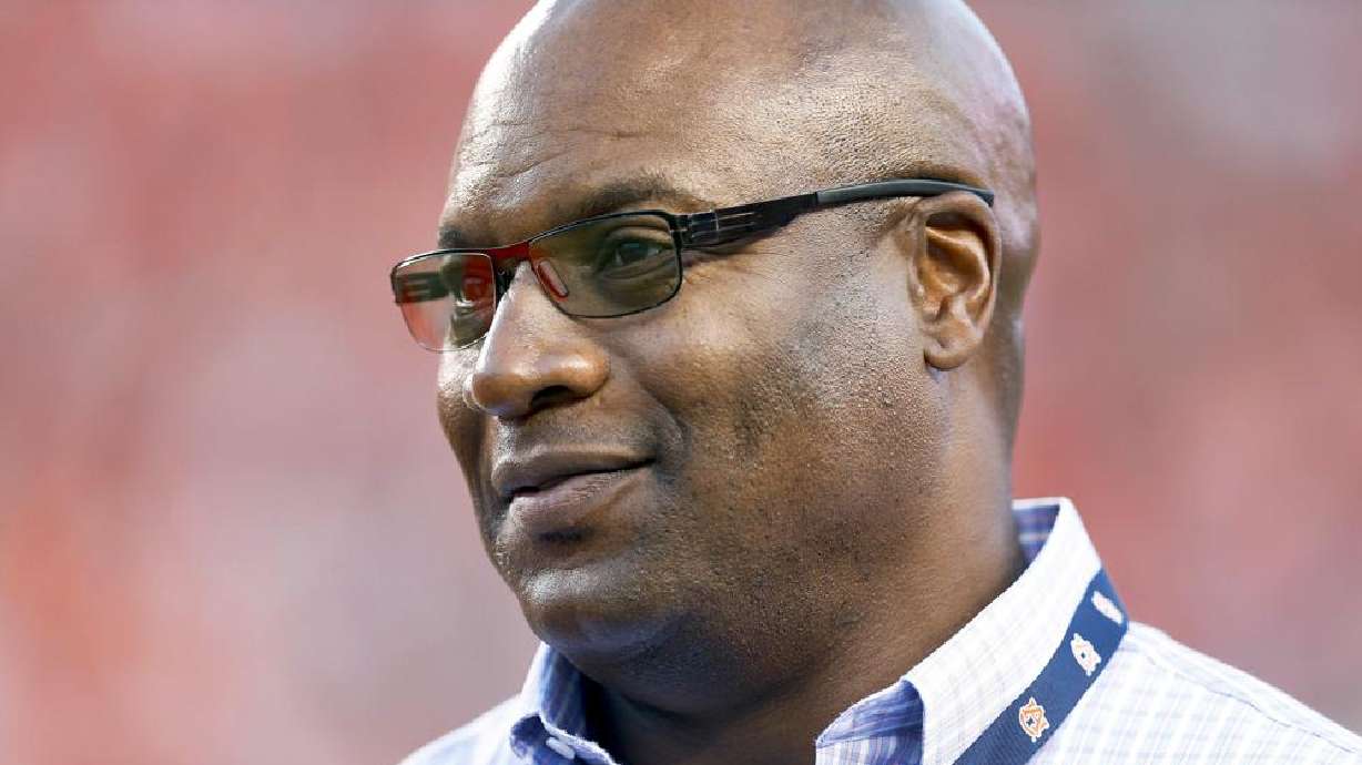 Former MLB and NFL player Bo Jackson, watches Auburn and Clemson practice before an NCAA college football game Sept. 3, 2016, in Auburn, Ala. Jackson helped pay for the funerals of the 19 children and two teachers killed in the Uvalde, Texas, school massacre in May.