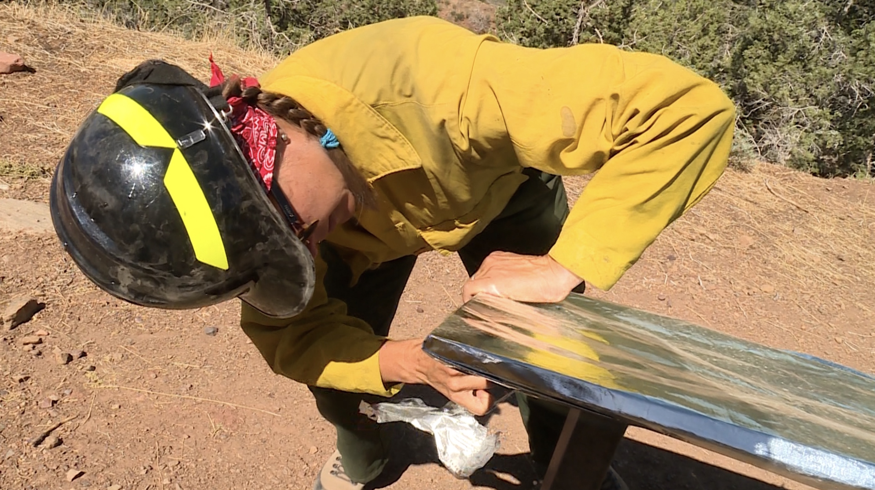 When the Halfway Hill Fire started burning in Millard County near Fillmore, a lot of people who live nearby were worried about this historical site.