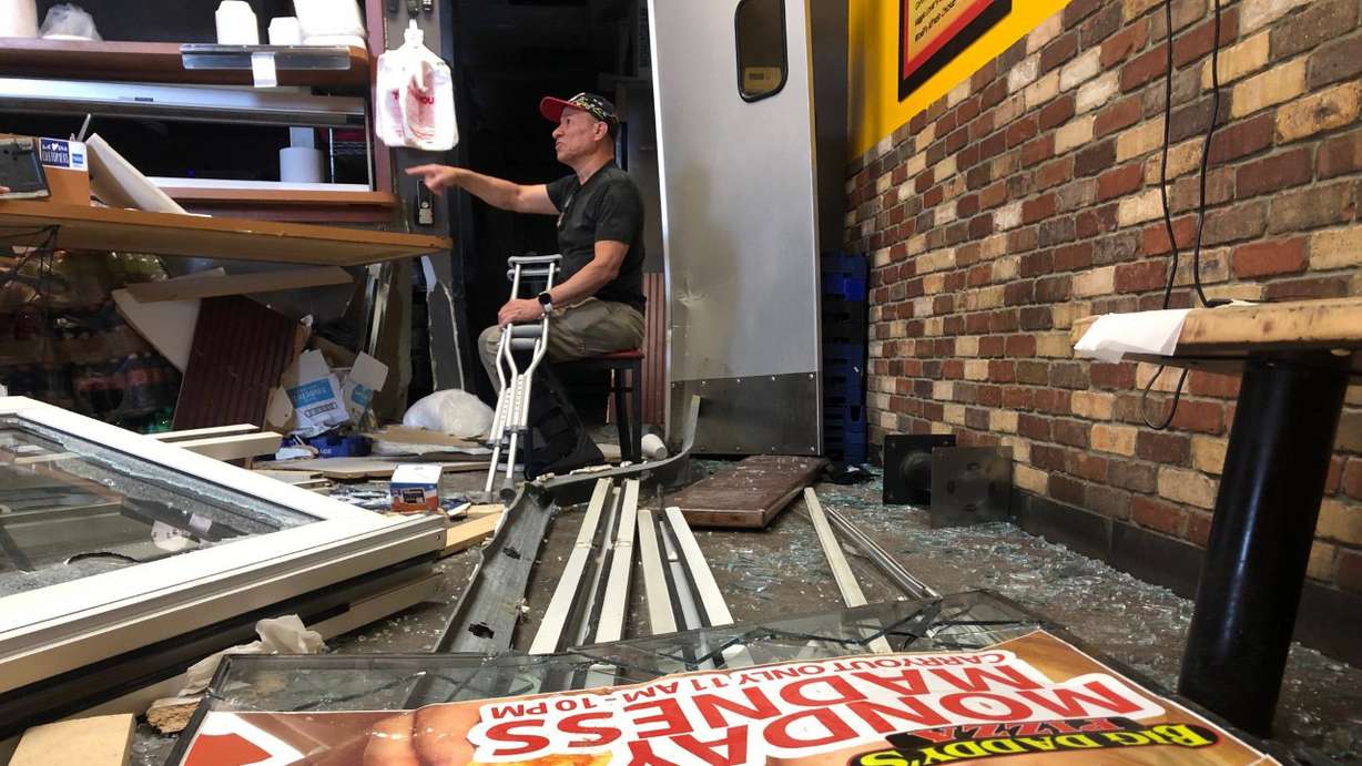 Felipe Diaz, 55, who was hit by a car that drove into the Big Daddy's Pizza on July 22.