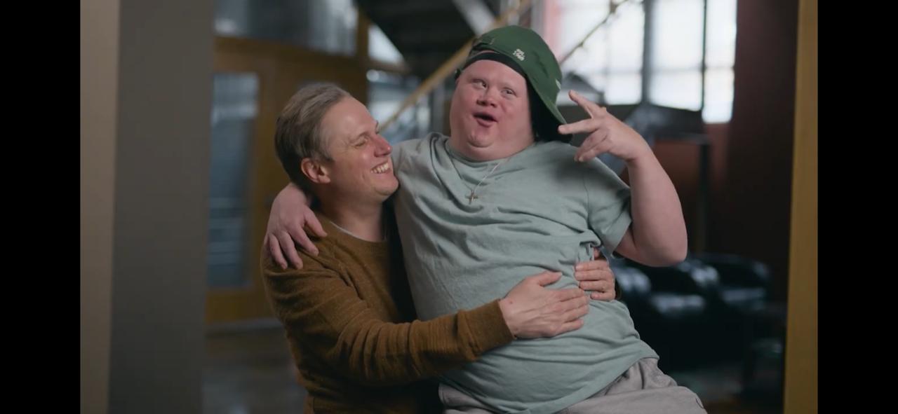 Luke Johnson is making his brother David Johnson a movie star in a buddy comedy highlighting parts of their lives.