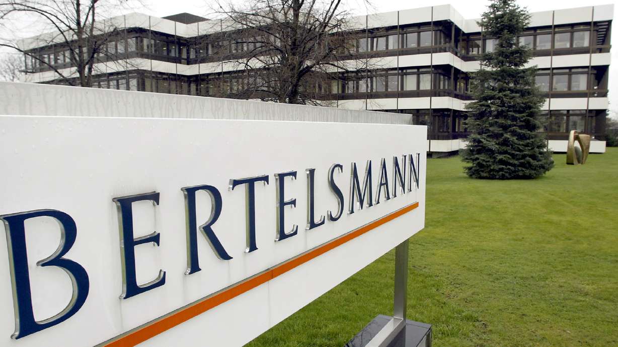 An outside view of the German media giant Bertelsmann in Guetersloh, Germany, is shown March 13, 2003. The government and publishing titan Penguin Random House, owned by Bertelsmann, are set to exchange opening salvos in a federal antitrust trial Monday, as the U.S. seeks to block the biggest U.S. book publisher from absorbing rival Simon & Schuster.