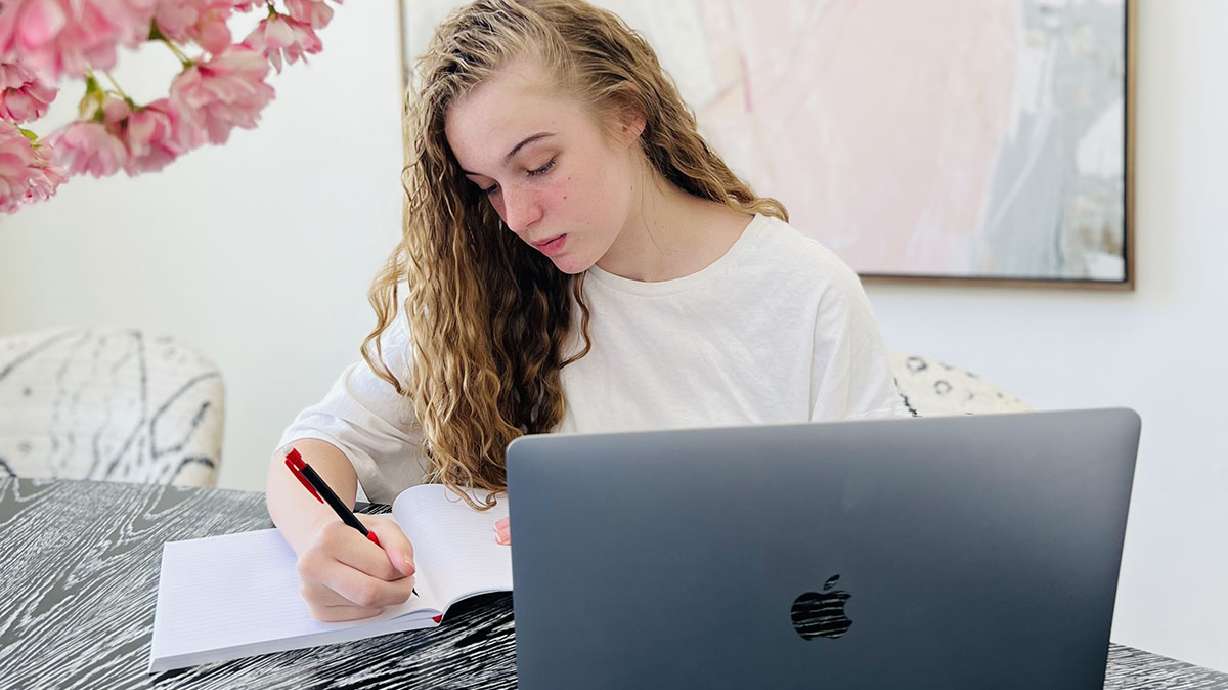 A Utah family has found online education is the key to making the most of their school experience