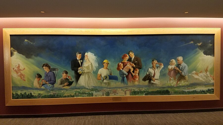 Purpose of Life display.