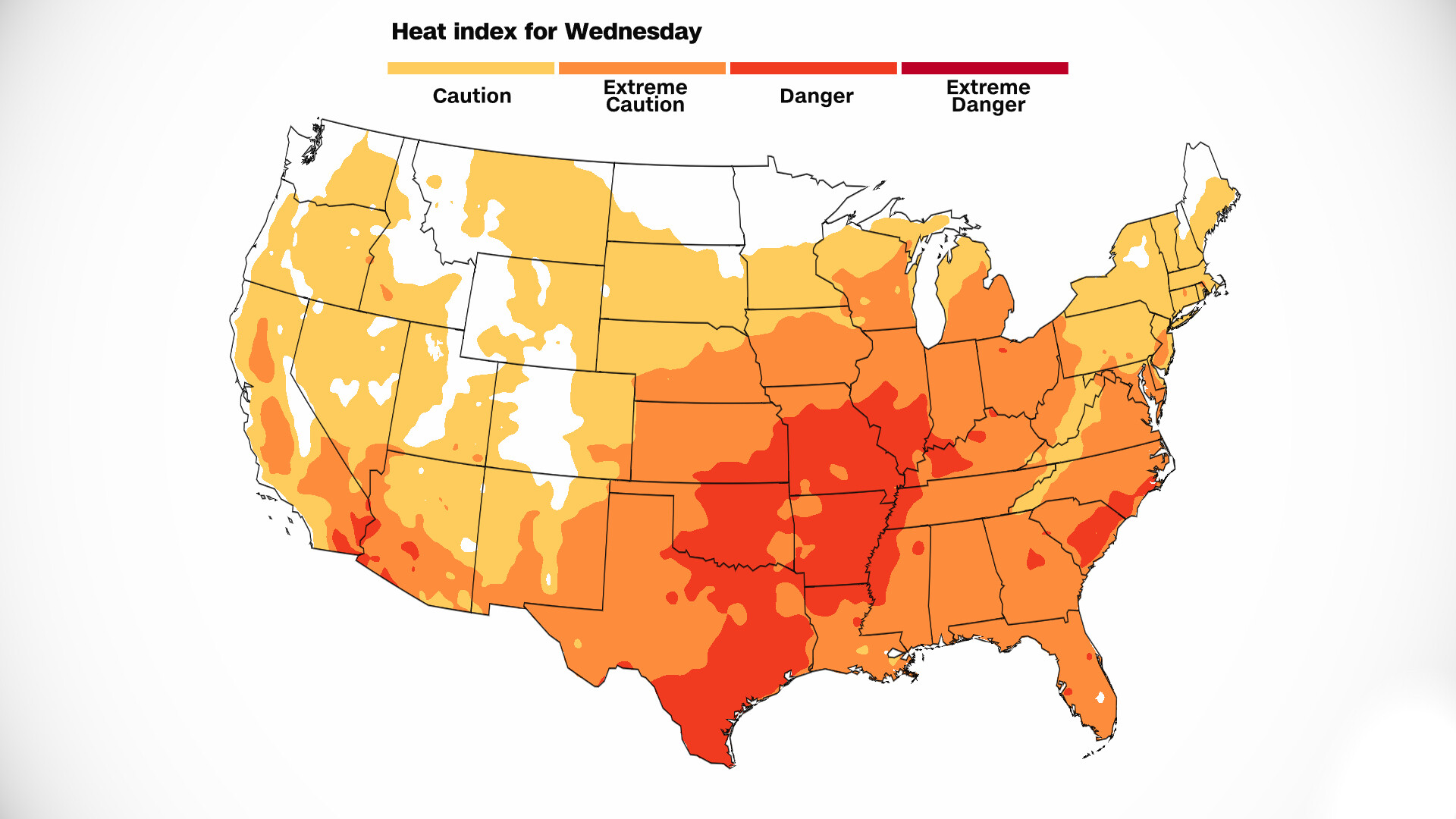Extreme heat will impact people from the Plains to the Midwest and the Northeast.