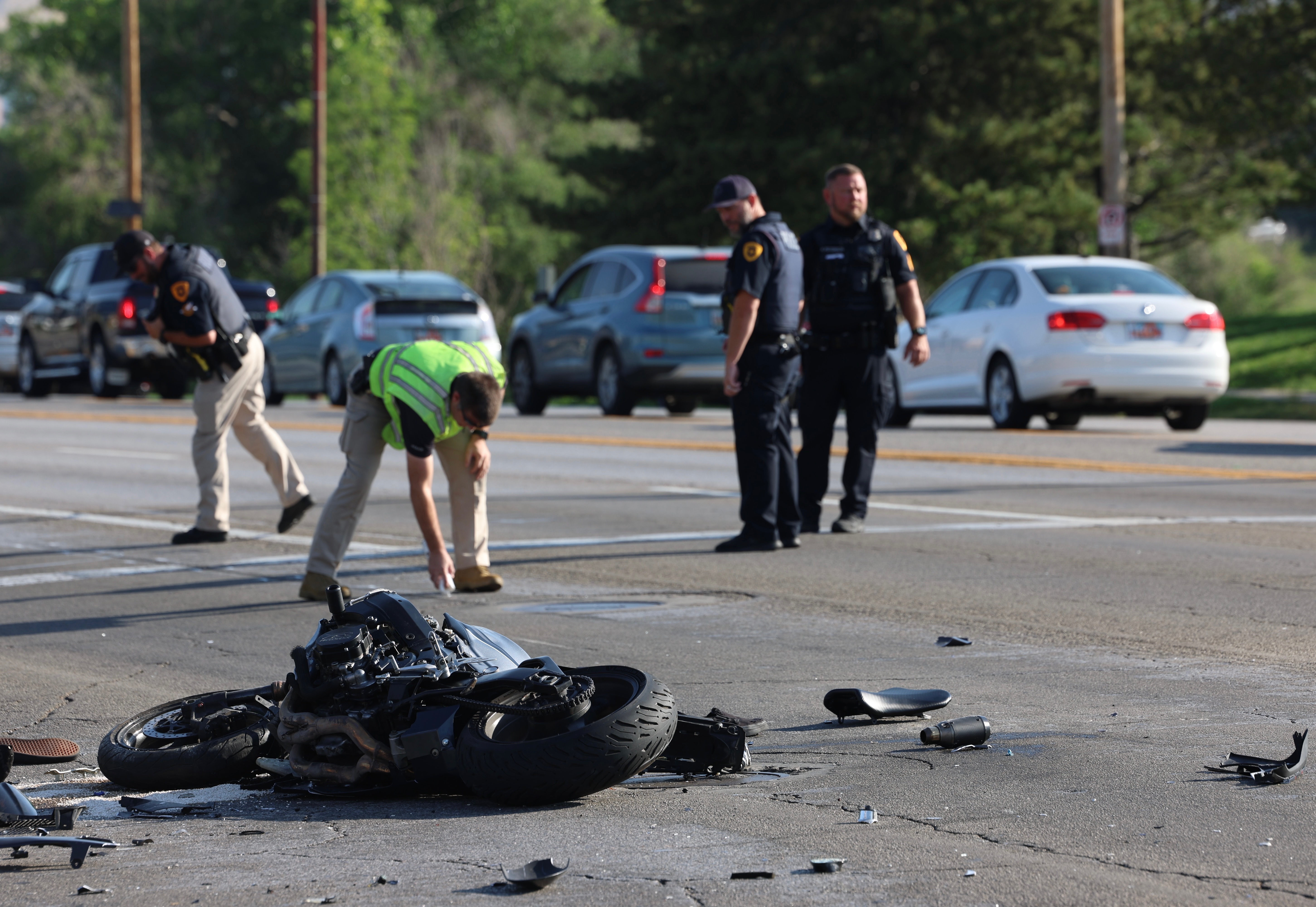 Skateboarder, motorcyclist killed, 2nd motorcyclist injured in 3 separate Salt Lake crashes