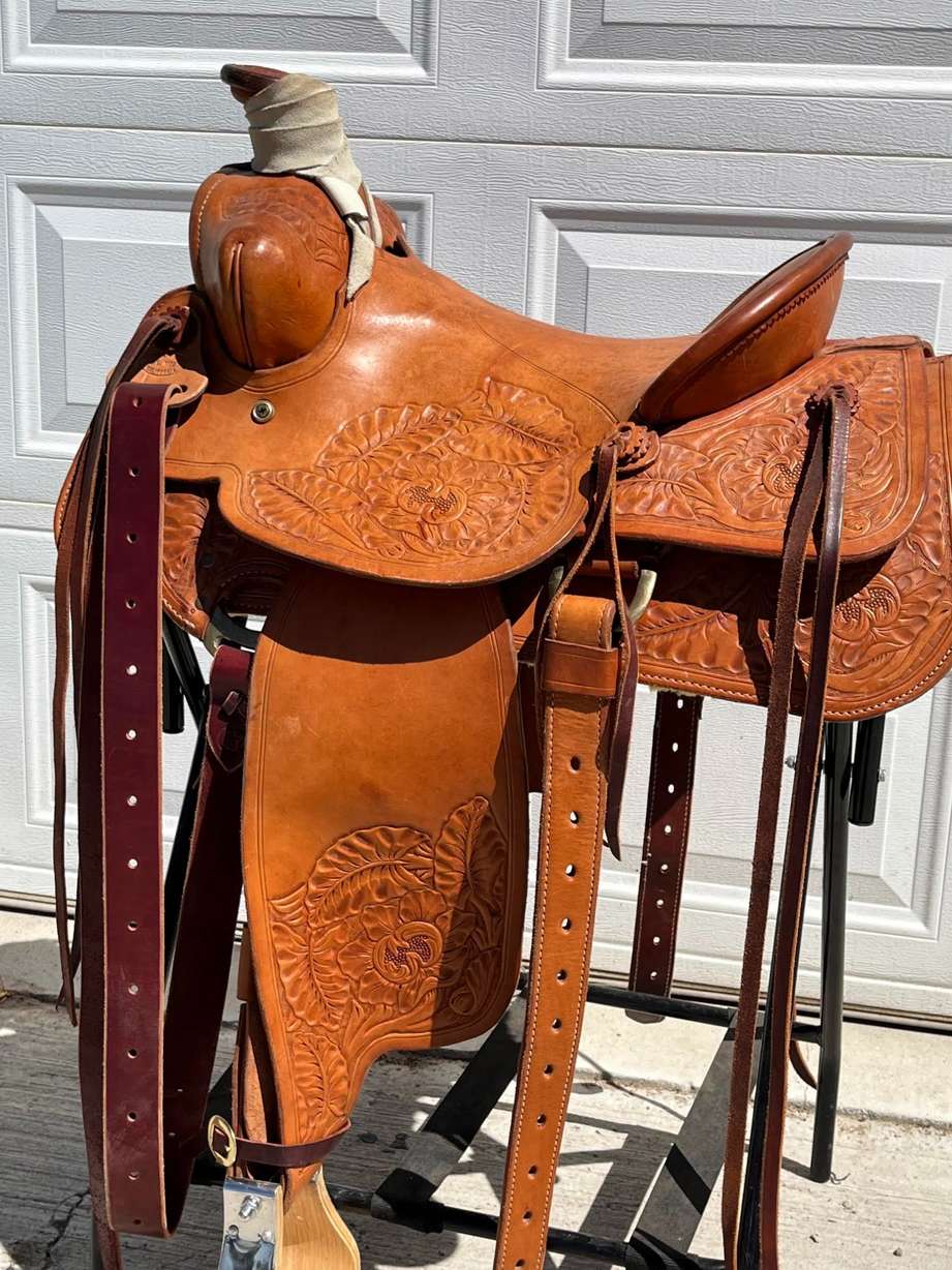 Police are asking for help identifying a man suspected of stealing a handmade saddle worth over $2,000 from sporting goods and surplus store Smith & Edwards in Ogden.