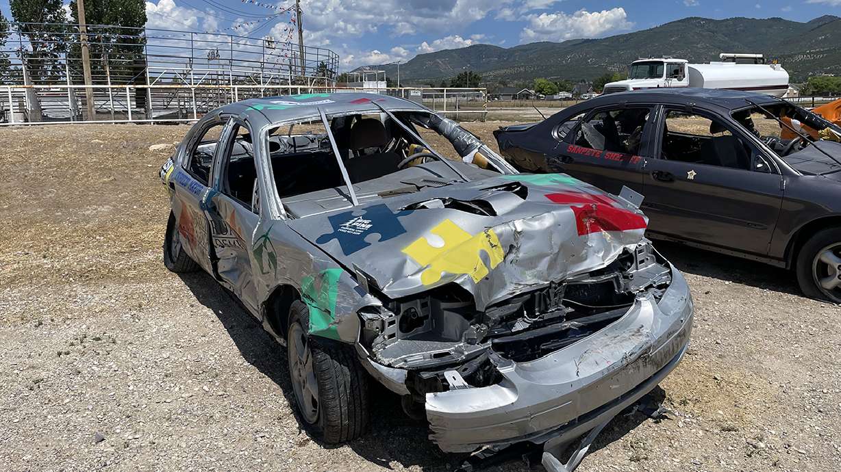 Fairview Demolition Derby crashes the party