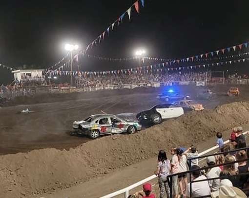 Fairview Demolition Derby crashes the party