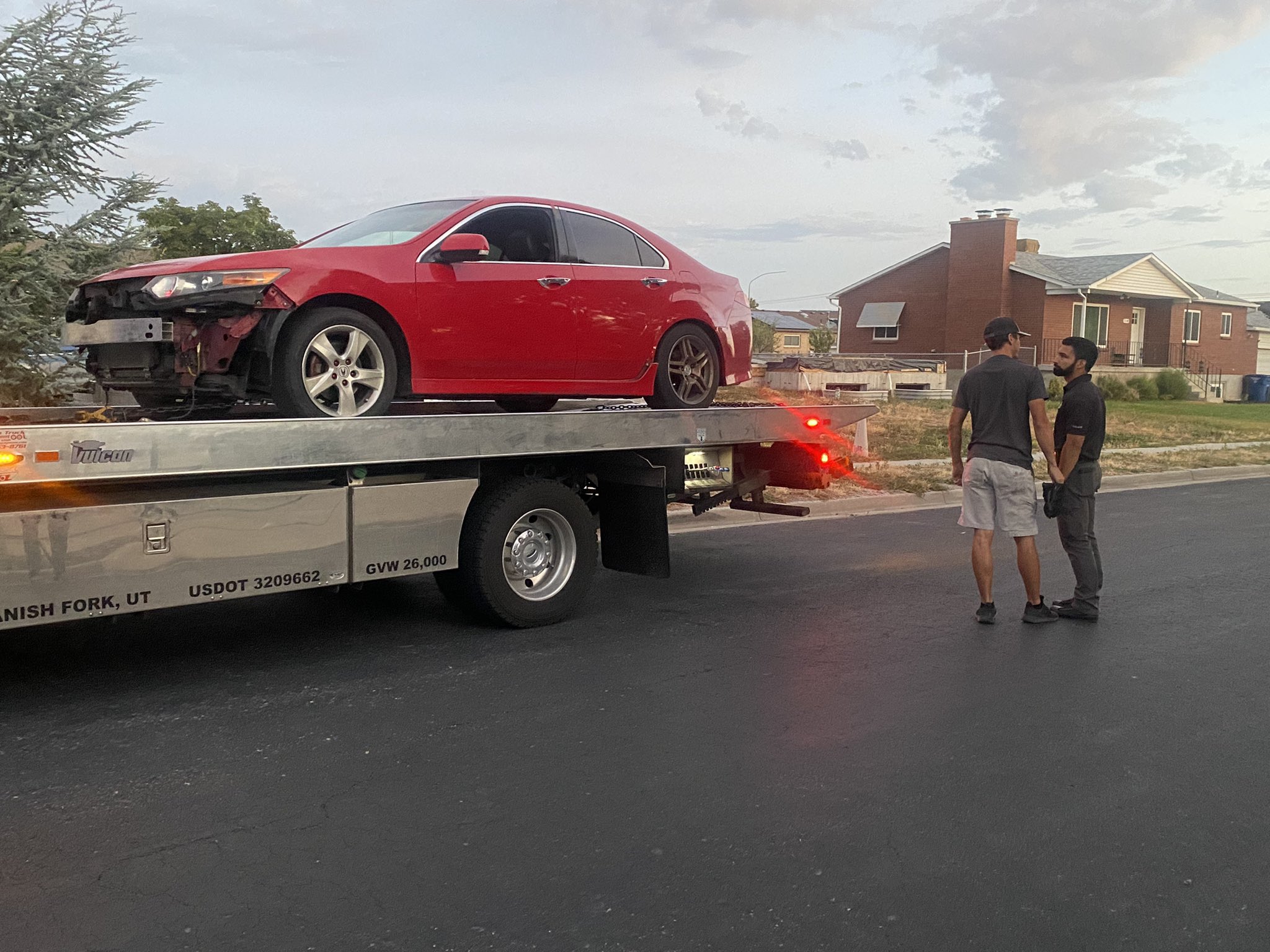 West Valley police found the car they believe was driven by a man who police suspect of kidnapping a child and attempting to rob a Walmart in American Fork, then leading police on three separate chases.