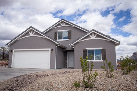 A completed home built through the Self-Help Homes sweat equity program, Toquerville, Utah, March 17, 2020. Many southern Utah residents are concerned about what increased housing costs mean for them.
