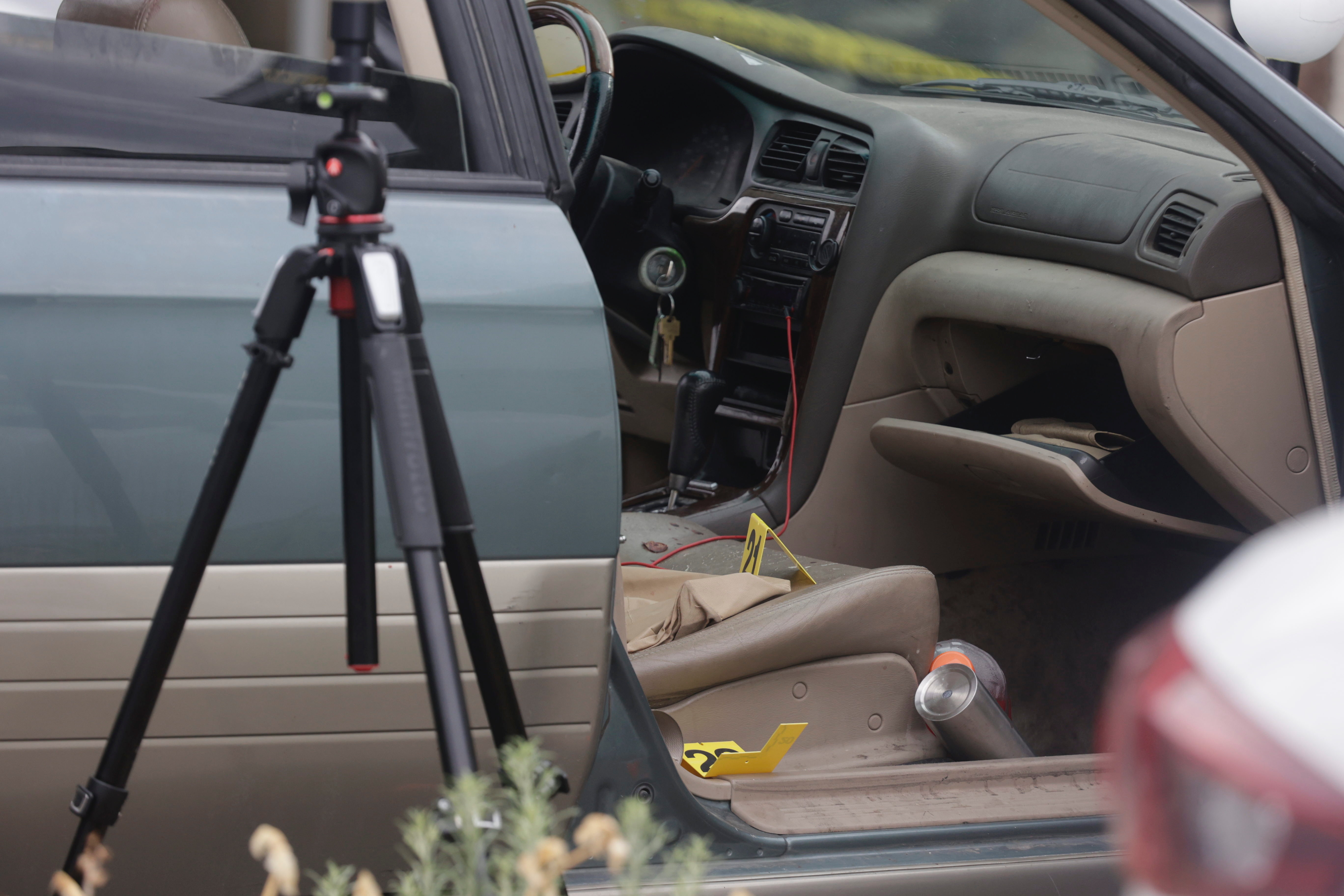 Police investigate after one person was killed in a shooting Aug. 11 outside a Draper apartment complex. Draper police arrested a man in connection with the shooting Wednesday. The accused gunman was already on probation for shooting another man in 2019.