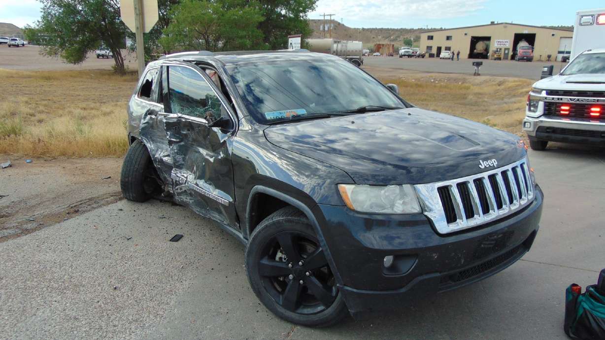A motorcyclist died Thursday in a crash with another vehicle in Duchesne County, troopers said.