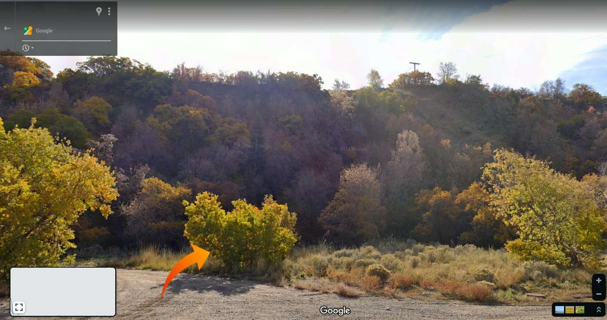 John Maxim and David Cline released the first clue for their latest Utah Treasure Hunt on Friday: this Google image, along with the note, "This is the first official clue and starting point. We have not released how or if this works with the billboard."