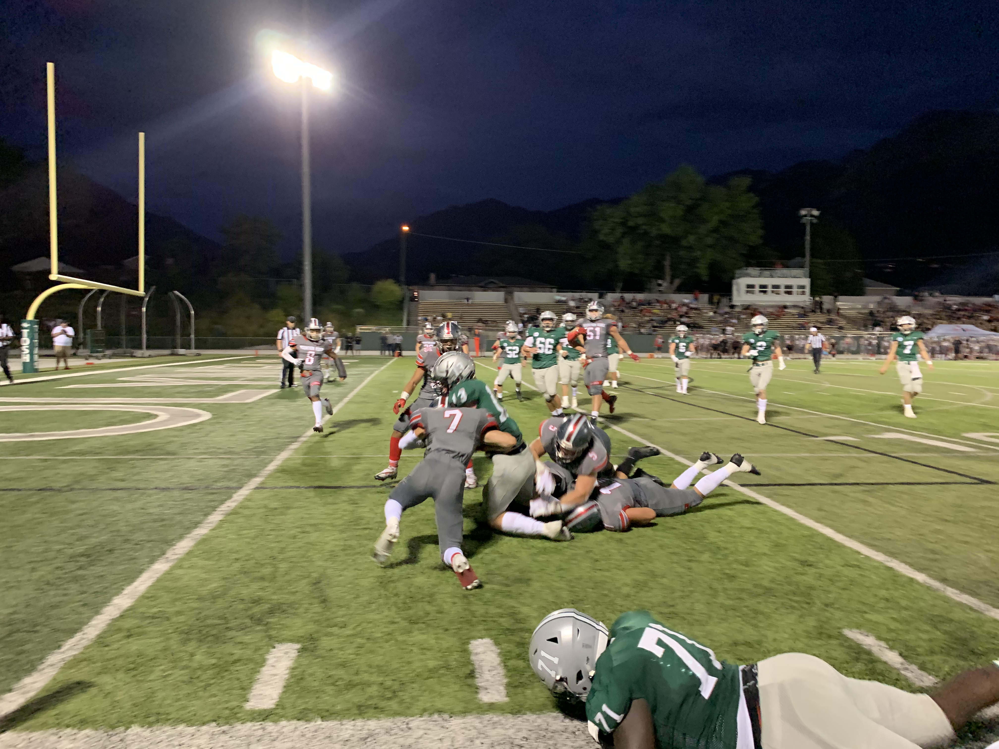 Mountain Ridge topped Olympus 31-27 to open the season Friday.