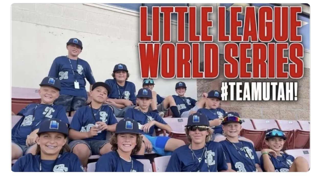 A Utah boy in Pennsylvania with his baseball team to compete in the Little League World Series was injured Sunday, family members said.