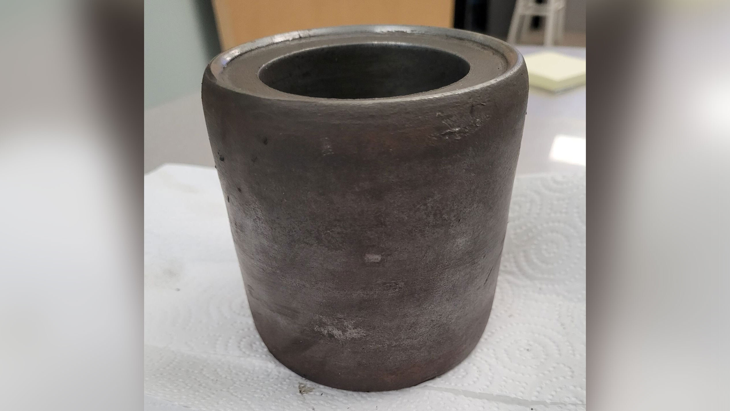 Authorities are working to determine where an object that crashed to the ground near the Maine State Capitol on Aug. 15 came from. Maine Capitol Police screener Craig Donahue was returning from his lunch break when he heard a "loud thud" and the sound of metal rolling.