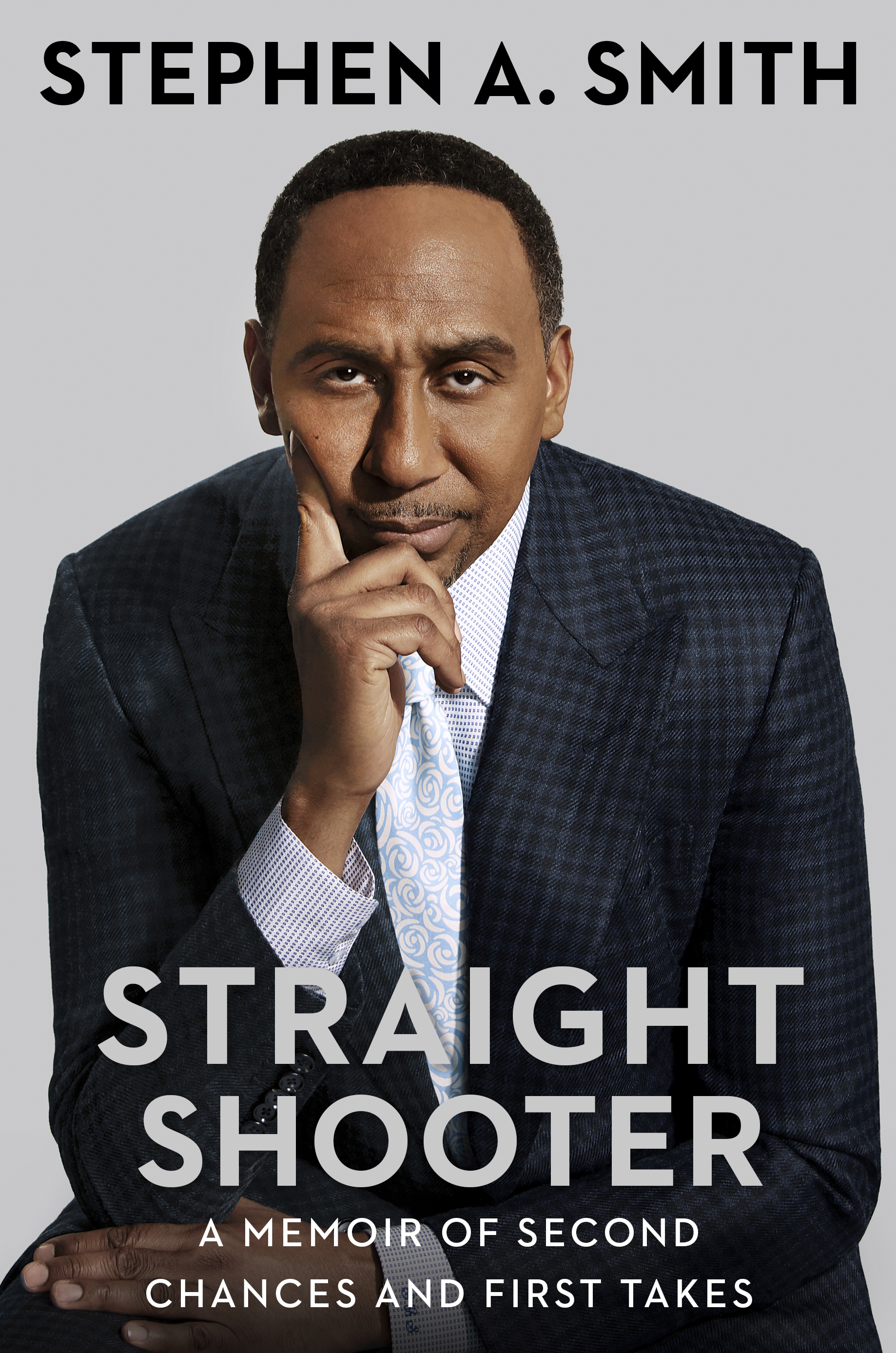 This cover image released by Gallery Books shows "Straight Shooter: A Memoir of Second Chances and First Takes" by Stephen A. Smith. 