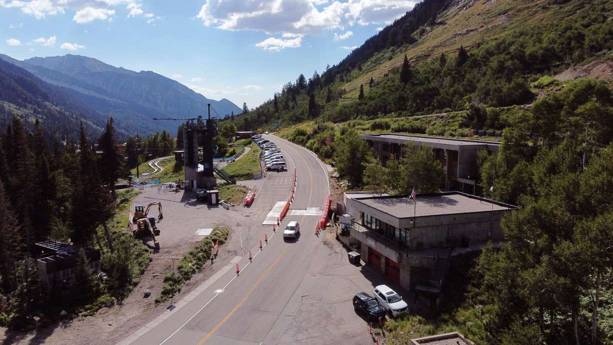 Unified Fire Authority’s Station 13 in Little Cottonwood Canyon on Tuesday.