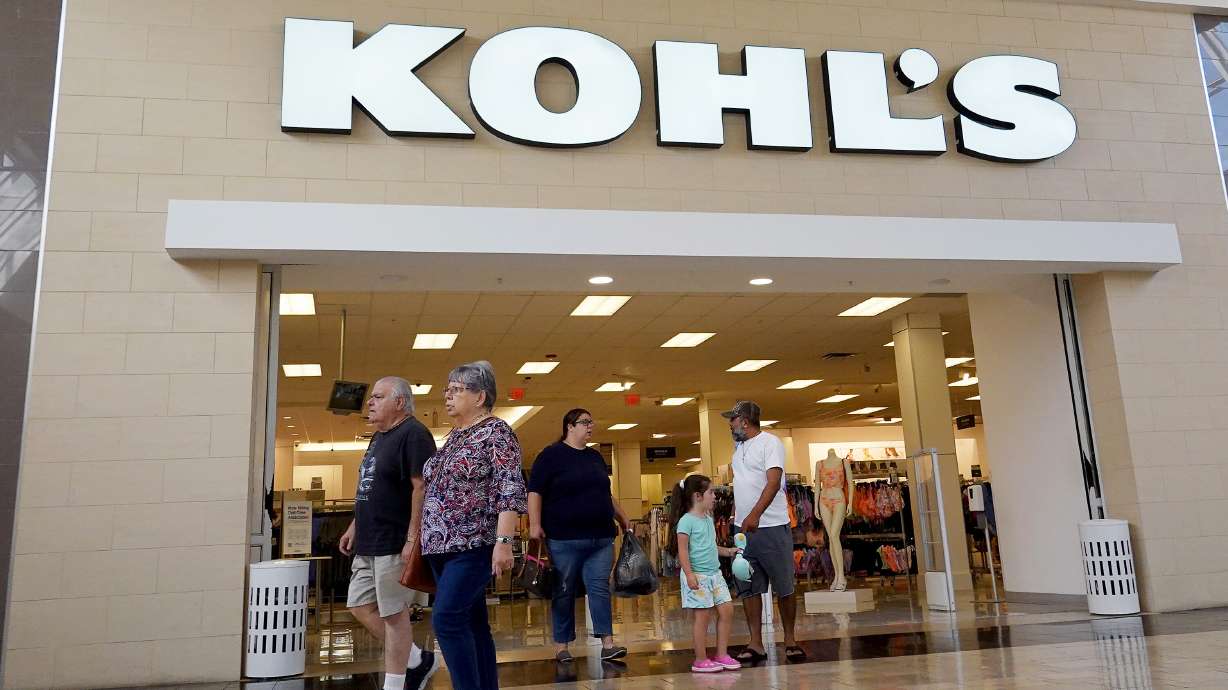 Kohl's can't seem to catch a break, and it may have only itself to blame. People walk near a Kohl's department store in Doral, Florida, on June 7.