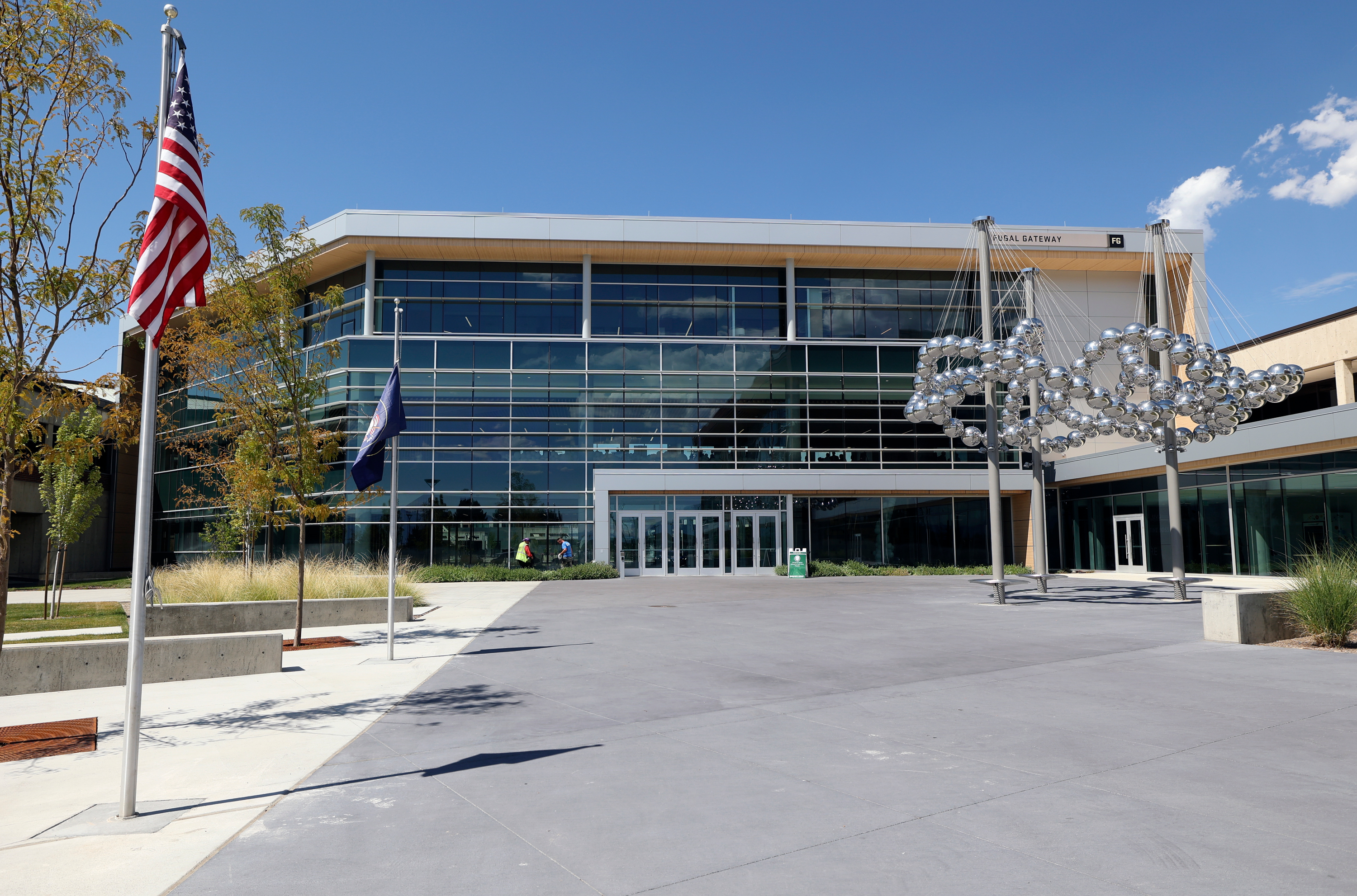 The Fugal Gateway building, which is home to the new Gary R. Herbert Institute for Public Policy, is pictured at Utah Valley University in Orem on Thursday.