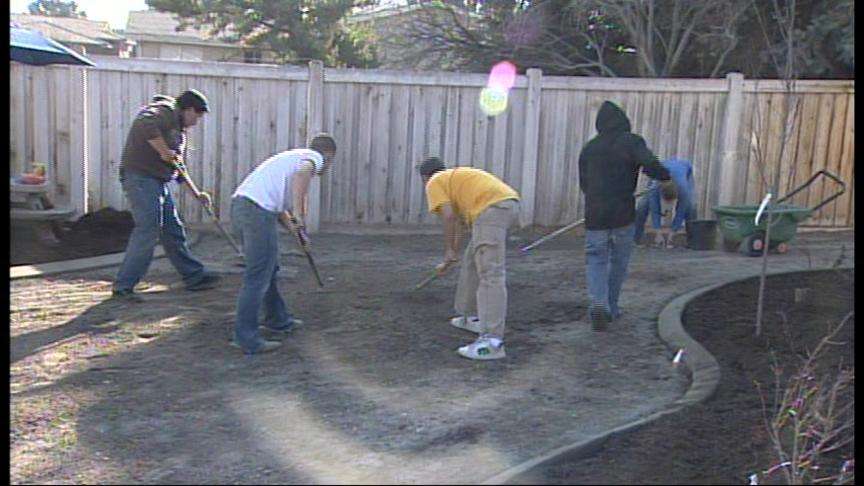 Neighbors Build Surprise Memorial for Orem Family