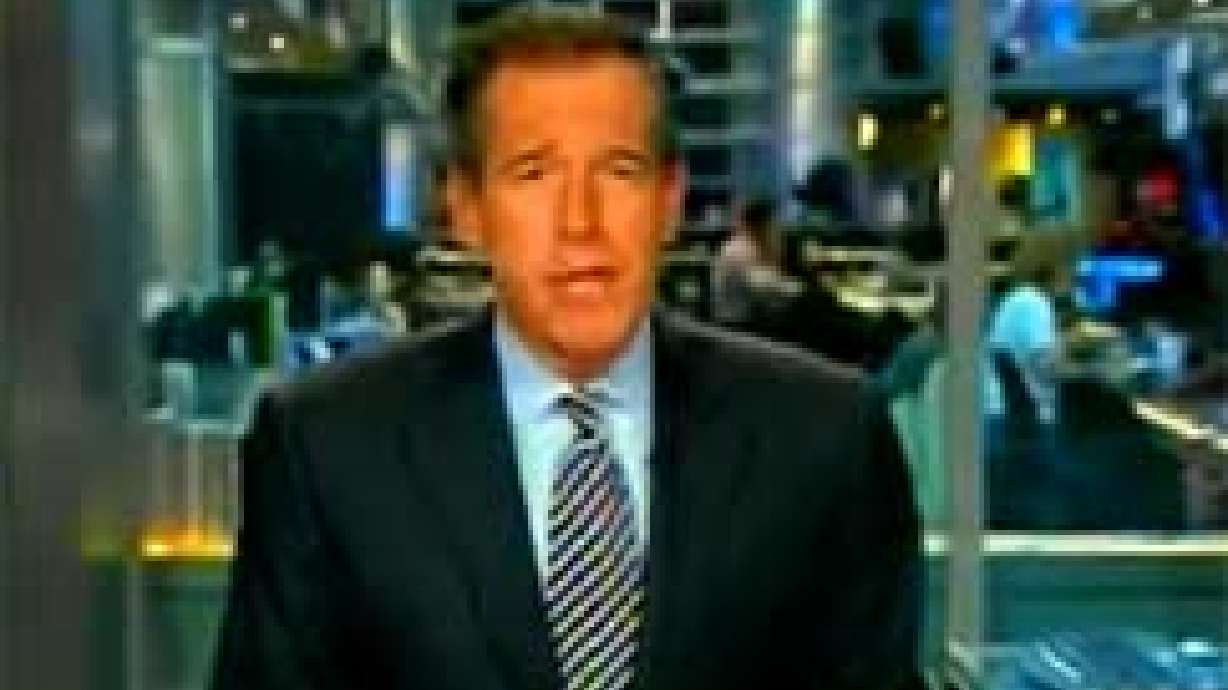 NBC's Brian Williams Bids Dick Nourse Farewell