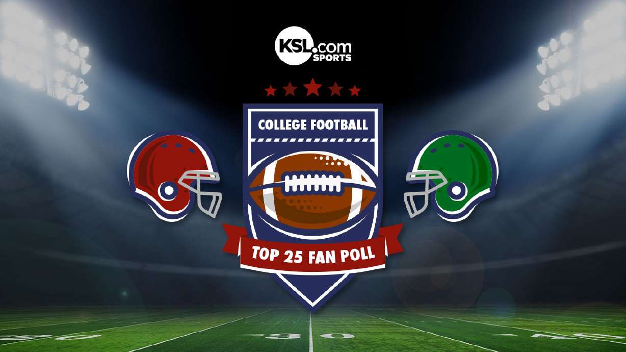 Create your own Top 25 poll with the KSL.com CFB fan poll