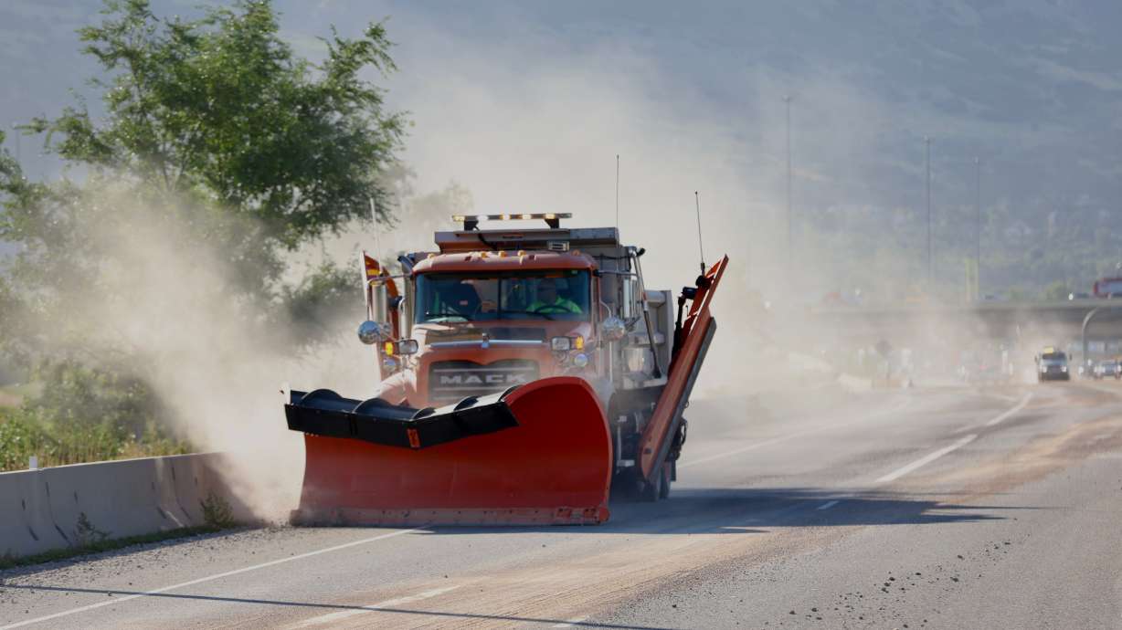 The freeway in Farmington reopened Friday after debris was spilled in the road.