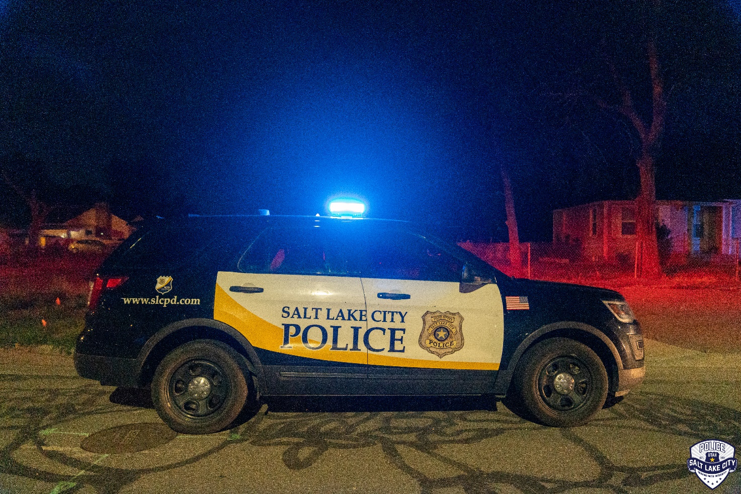 Officers responded early Saturday to a drive-by shooting that injured a 25-year-old man. He was hospitalized but is expected to survive, Salt Lake police said