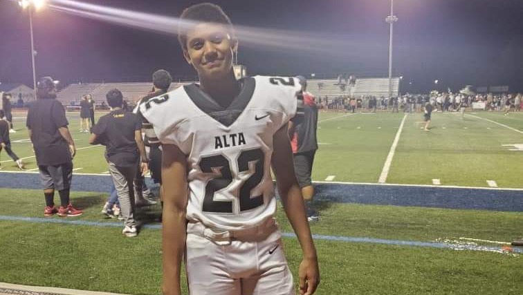 Alta football player hospitalized, recovering after spinal cord injury