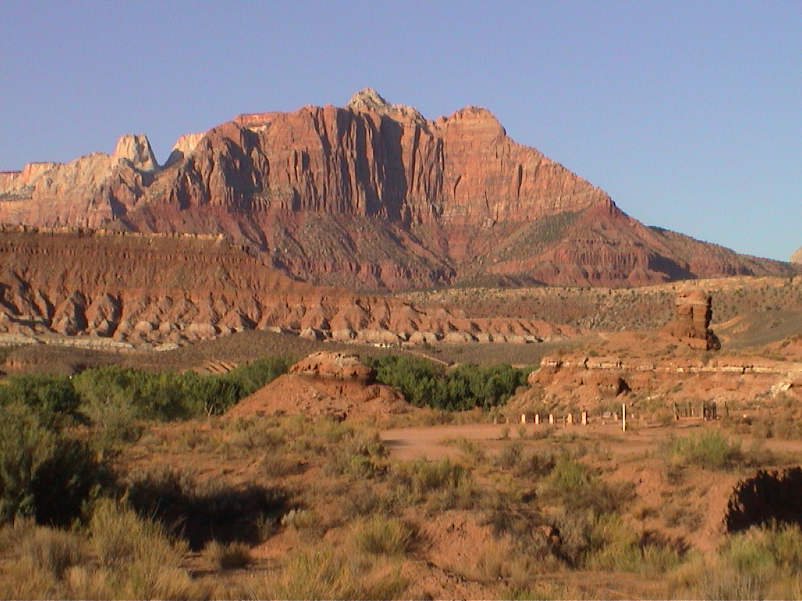 Grafton Cemetery with Mt. Kinesava of Zion National Park in the background. A new book by a St. George-based author explores the ghost stories and legends of southern Utah — including those of the "ghost town" of Grafton.