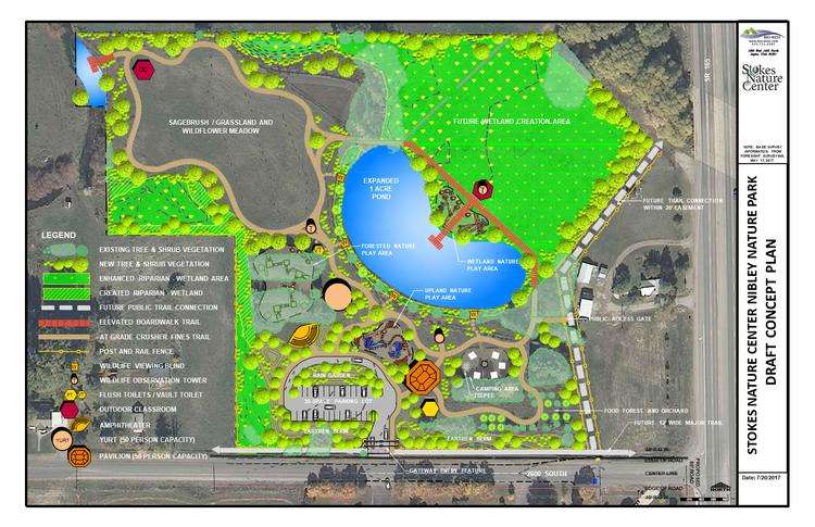 An ambitious $3 million outdoor learning center will be offering trails, wildlife viewing and eventually a preschool, among other features.