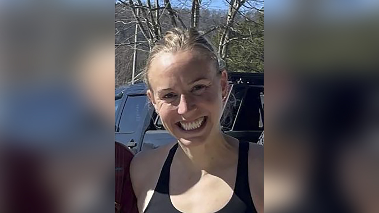 Eliza Fletcher, 34, is shown. Authorities in Tennessee searched Friday for Fletcher, who police said was abducted and forced into a vehicle while she was jogging near the University of Memphis campus.